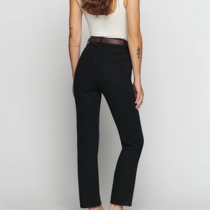 Reformation Cynthia High Rise Cropped Jean